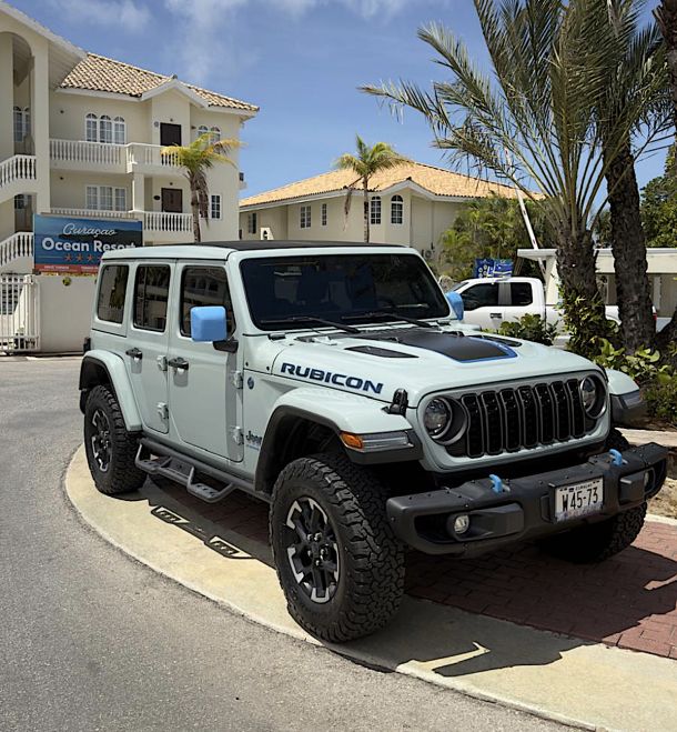 Jeep Wrangler Hybride Rubicon Convertible met elektrisch Sunroof Unlimited 4xe 380 ( LM)