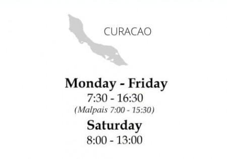 OPENING HOURS CURACAO