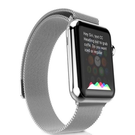 Apple Watch Sport 42MM  Met de hoge kwaliteit Milanese Loop band!